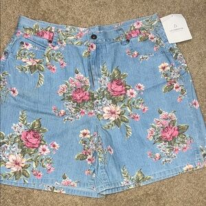 Liz Claiborne Blue Floral Jeans